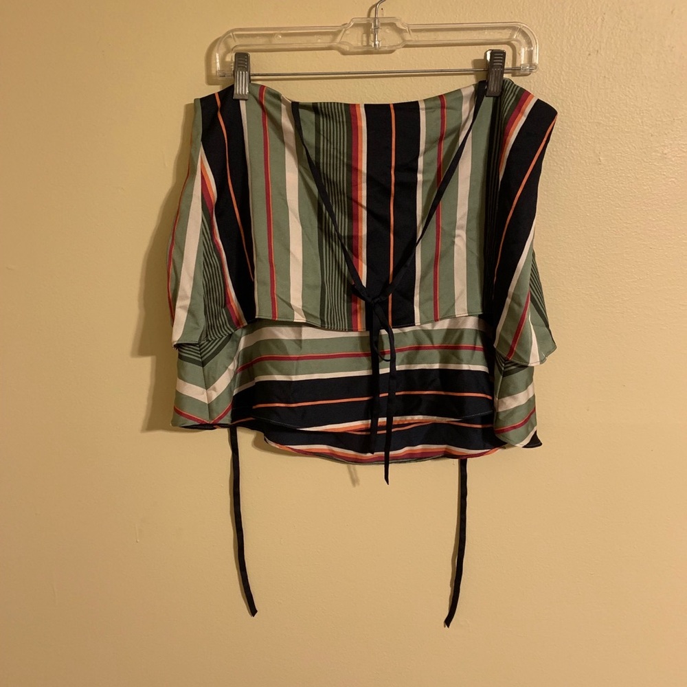 Multi-color Halter top